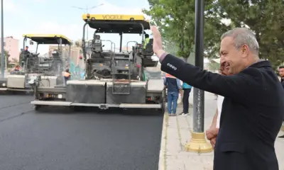 MEVLANA CADDESİ’NDE ASFALT ÇALIŞMASI